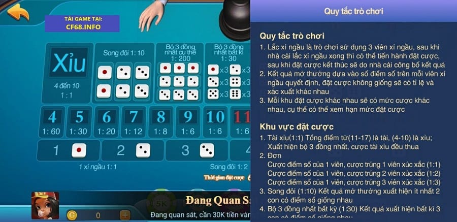 Chiến lược đặt cược Sicbo dễ ăn tiền nhà cái nhất dành cho bạn